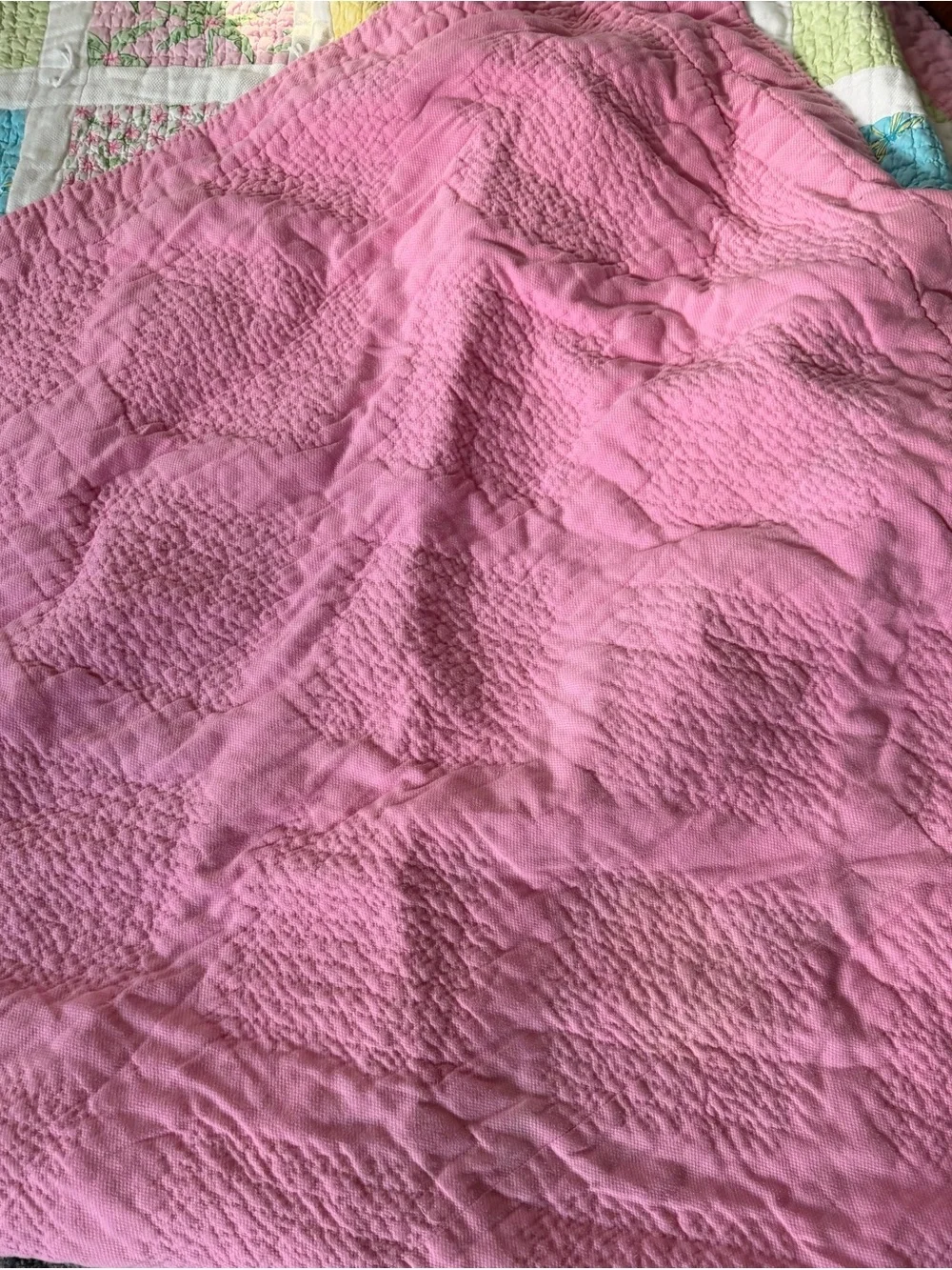 Lilly Pulitzer Patchwork Quilt